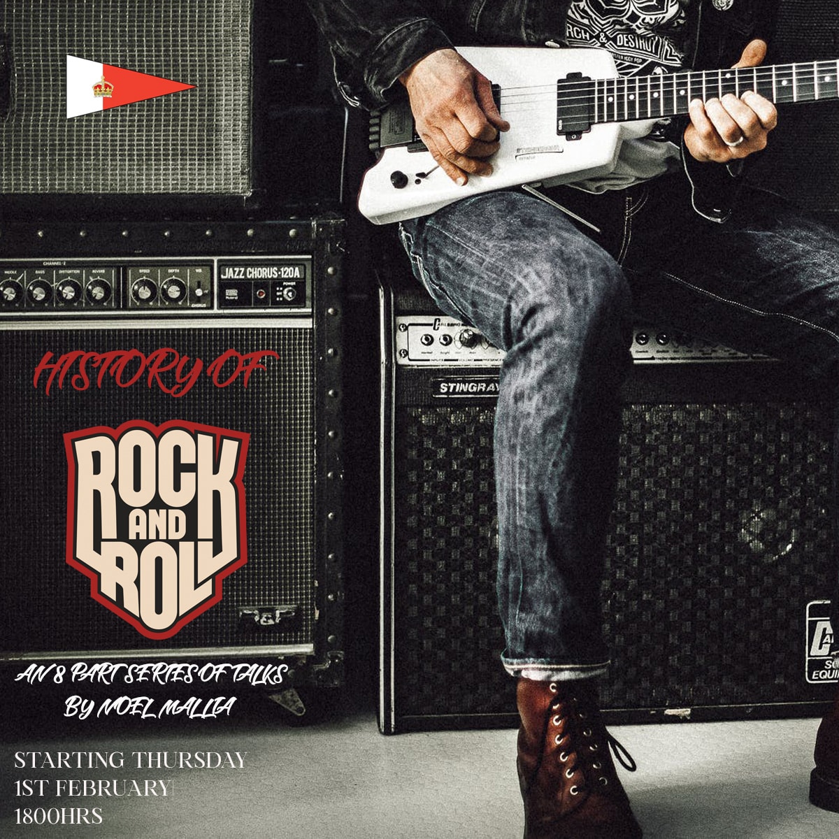 History of Rock & Roll Lectures Royal Malta Yacht Club